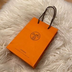 Hermes xs paper shopping bag